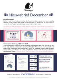 Sheeque nieuwsbrief december 2016